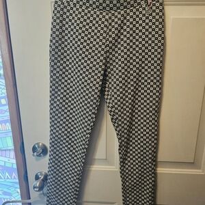 Tommy Hilfiger Geometric Pattern Pants Unique Designer Quiet Luxury